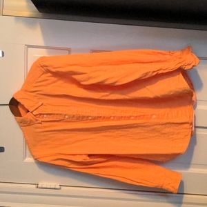 Lined button down shirt